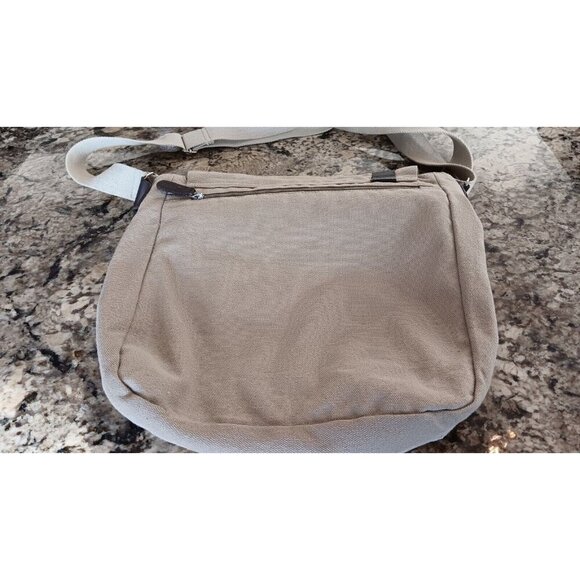 Hemptique Handbag Purse Hemp Canvas Satchel Crossbody Organic BOHO Approx 14" - Picture 11 of 14